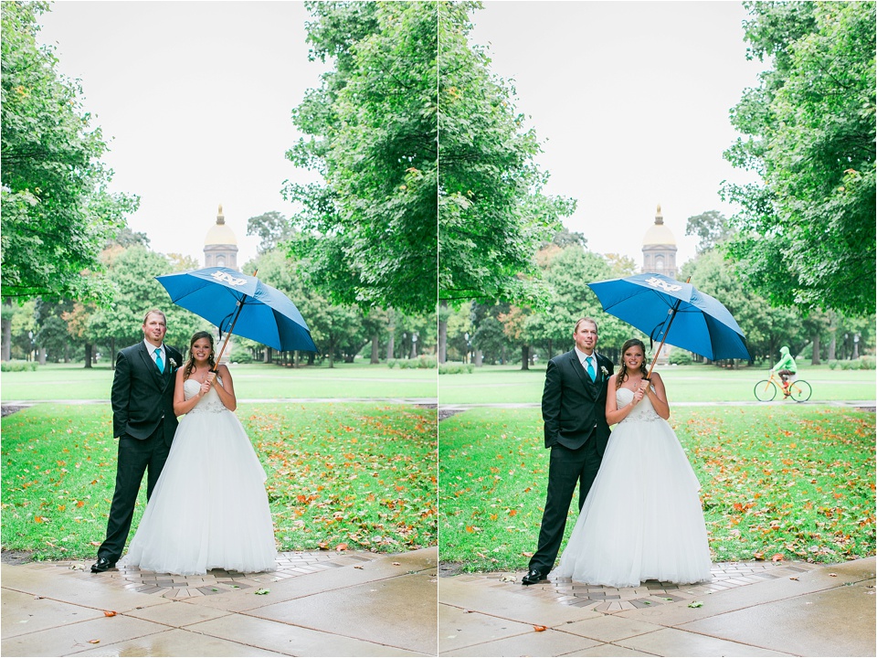 Notre Dame University ~ Indiana Wedding Photography